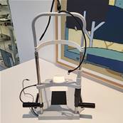 Ensemble plateau et mentonnière pour lampe à fente CSO