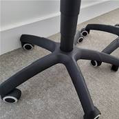 Lot de 3 tabourets ajustables en hauteur (avec roulettes)