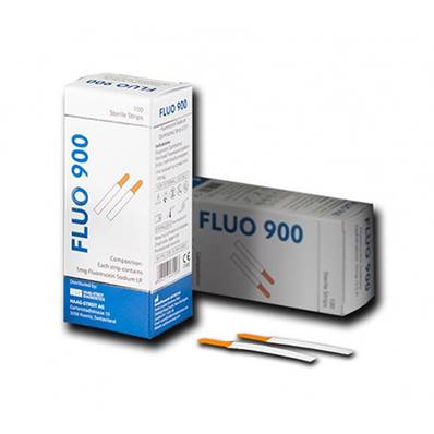 Bandelettes de Fluorescéine FLUO 900